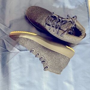 Allbirds Black Wool High-Top Sneakers
